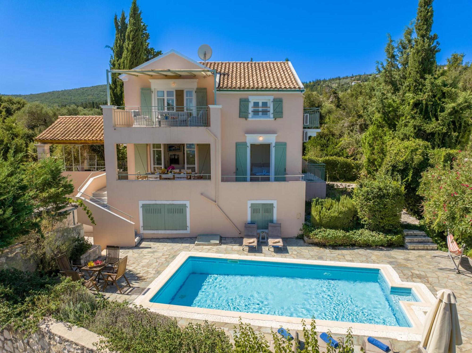 Garden House, up to 8px 1km from Fiskardo Tselendata Exterior foto