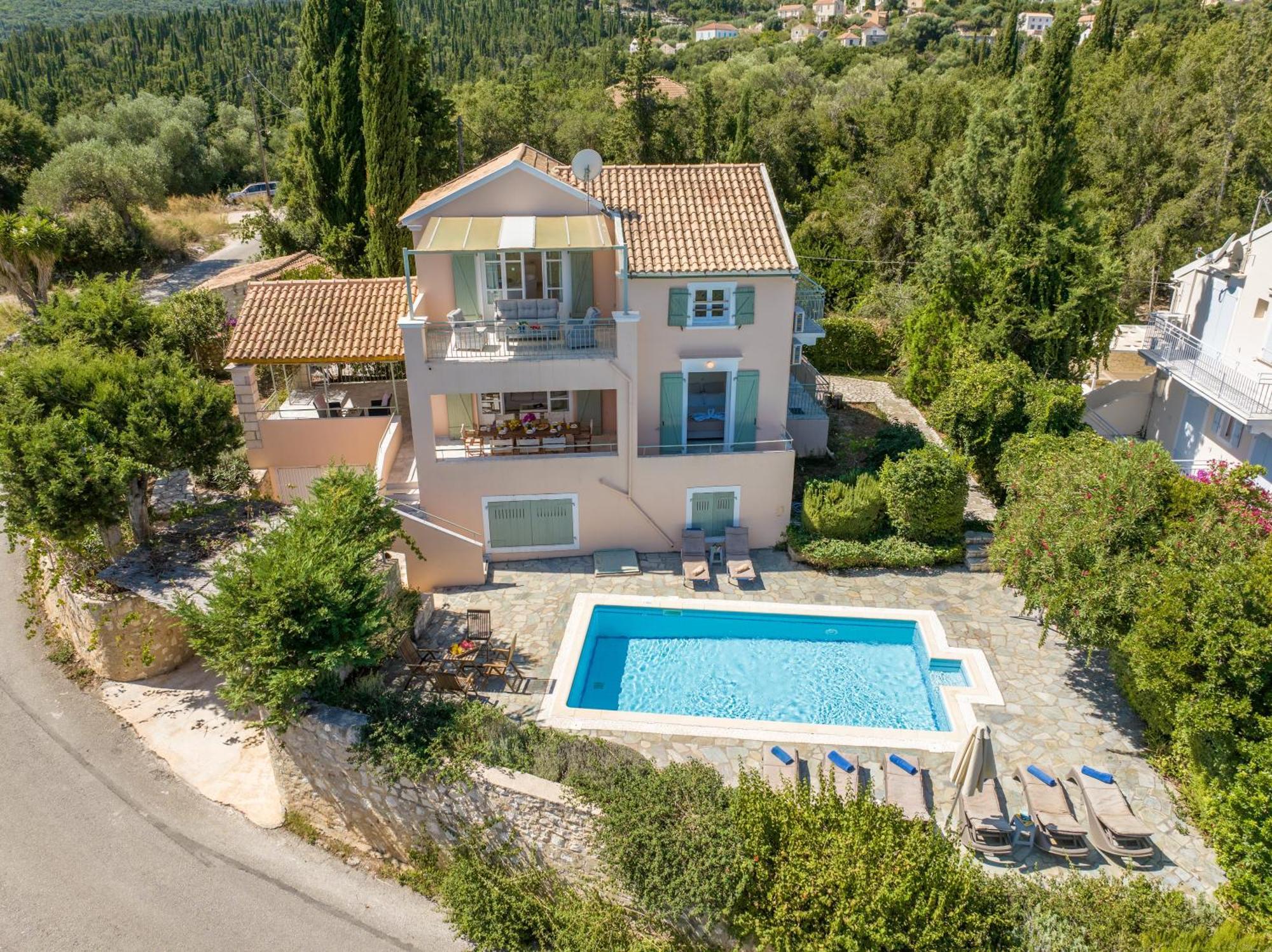 Garden House, up to 8px 1km from Fiskardo Tselendata Exterior foto