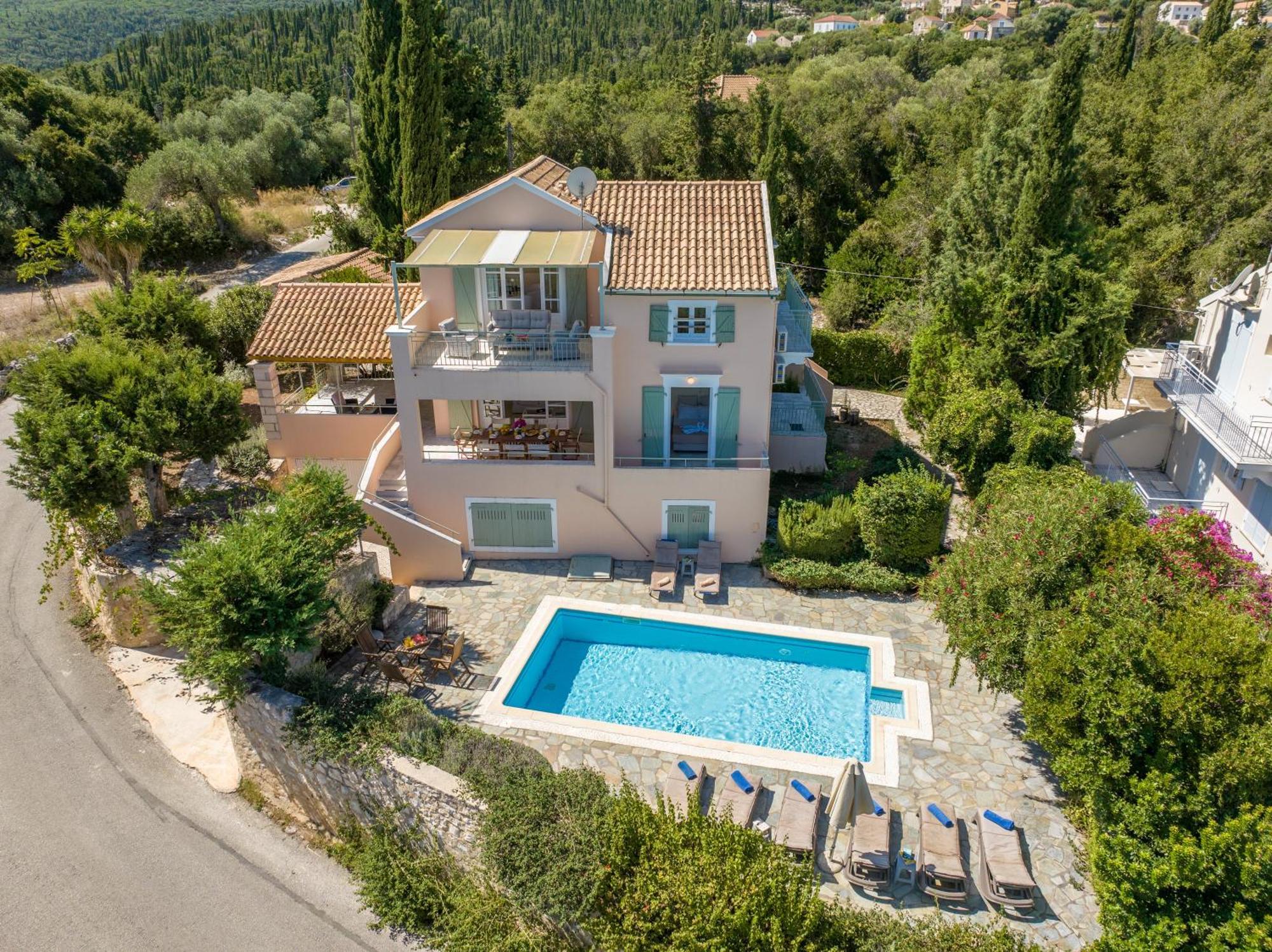 Garden House, up to 8px 1km from Fiskardo Tselendata Exterior foto