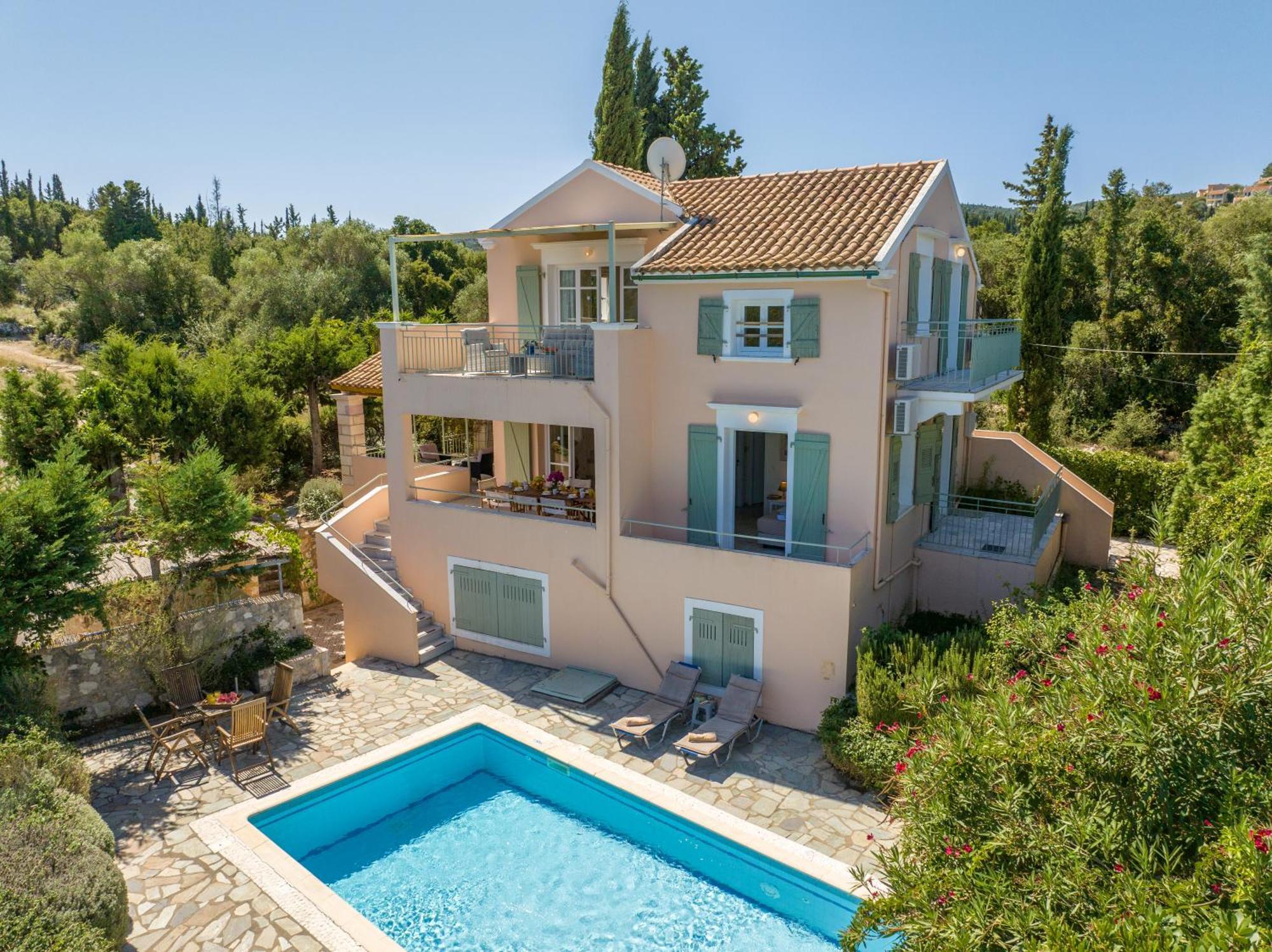 Garden House, up to 8px 1km from Fiskardo Tselendata Exterior foto